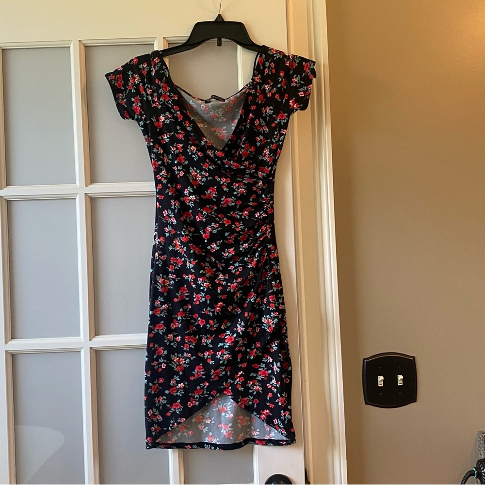 Floral bodycon dress